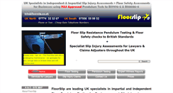 Desktop Screenshot of floorslip.co.uk